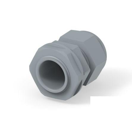 Kabelová průchodka, řada: 1SNG Šedá Polyamid 6, IP68, IP66 PG16 Entrelec 10 mm až 14 mm
