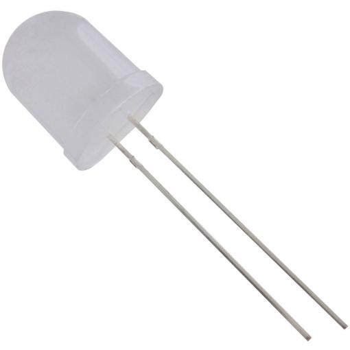 HuiYuan 10034W2D-EHD-A LED s vývody bílá kulatý 10 mm 700 mcd 50 ° 20 mA 3.1 V
