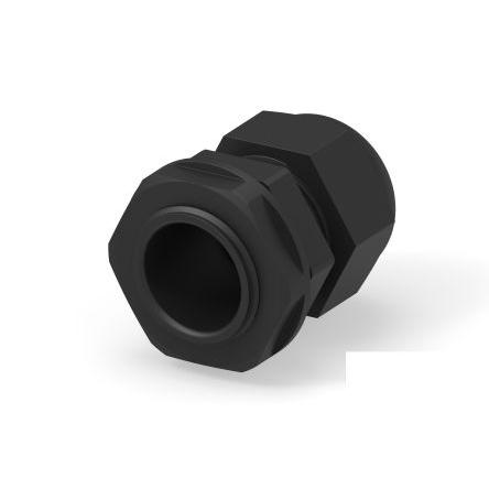 Kabelová průchodka, řada: 1SNG Černá Polyamid 6, IP68, IP66 PG16 Entrelec 10 mm až 14 mm