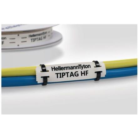 HellermannTyton Označení Bílá Černá 11 mm 190 Na roli