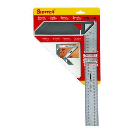 Příložný úhelník, délka lopatky: 300 mm Imperiální, Metrické Starrett