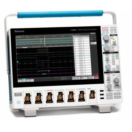 Osciloskop, řada: 4 MSO MSO44B 4-BW-200 Pracovní stůl 200 MHz 6 kanálový 128 Mpts, USA Tektronix