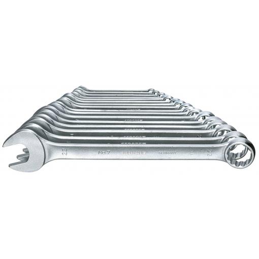 Gedore 6093580 7-017 sada očkoplochých klíčů 17dílná Délka klíče (cm) (jen pro nadpis) 6 - 22 mm