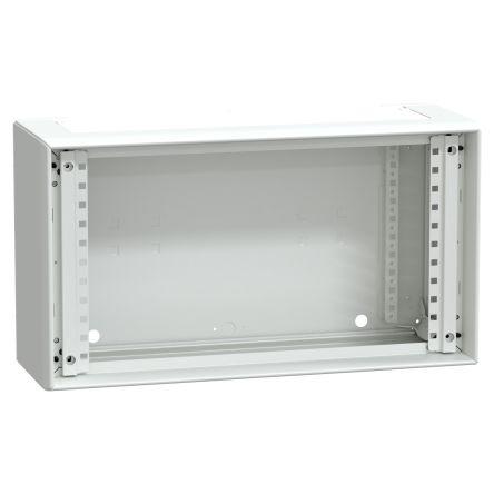 Schneider Electric Pouzdro, řada: PrismaSeT G IP30, IP40, IP41, IP43 Ocelový plech 595 mm Průhledné dveře 330 mm 205 mm