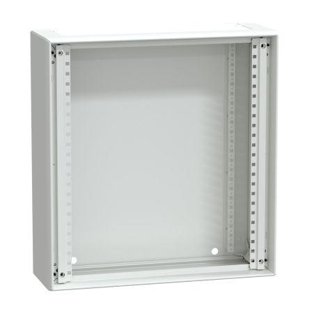 Schneider Electric Pouzdro, řada: PrismaSeT G IP43, IP41, IP40, IP30 Ocelový plech 595 mm Průhledné dveře 630 mm 205 mm