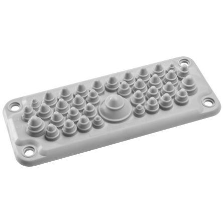 Podpěra kabelových trubek, řada: FL21 Schneider Electric, Termoplastický elastomer Membrána pro vstup kabelů Kompaktní