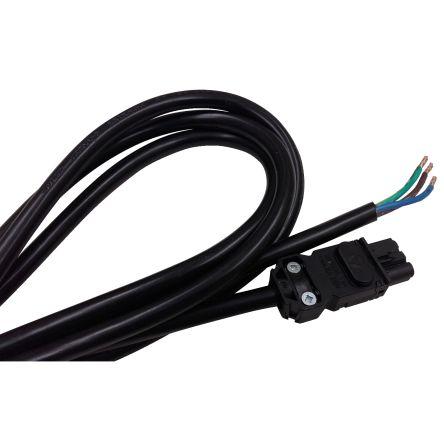 Kabel LED NSYLAM3M, řada: PanelSeT Napájecí šňůra pro Vícečlenné LED žárovky IEC, délka: 3 m Schneider Electric