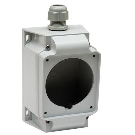 Instalační krabice Mureva 89 mm Nerezová ocel Šedá 90mm Schneider Electric IP67 Povrchová montáž 100 mm
