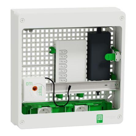 Telefonní zásuvka, řada: Resi9 connect, Stíněná zástrčka RJ45 Cat 6 Bílá Schneider Electric