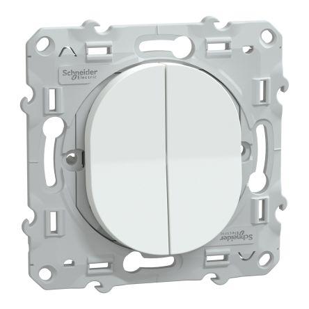 Schneider Electric 2 Bílá 10A Ovalis