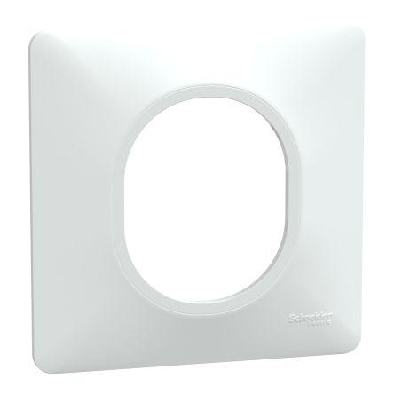 Krycí deska Bílá 1 Termoplast Schneider Electric