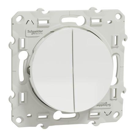 Schneider Electric 2 Bílá 10A Odace 2011