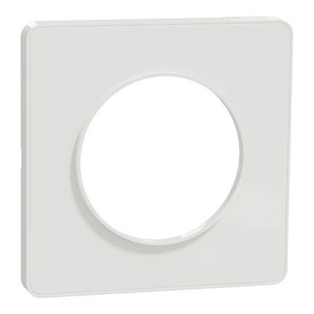 Krycí deska Bílá 1 Termoplast Krycí deska Schneider Electric