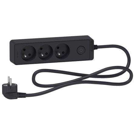 Schneider Electric Koncová zásuvka, řada: Thorsman 1.5m kabel, 250V 16A Francouzština 2P