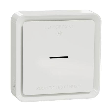 Schneider Electric Detektor kouře, řada: Wiser, Detektor kouře, 3V dc, Termoplast, 85 dB