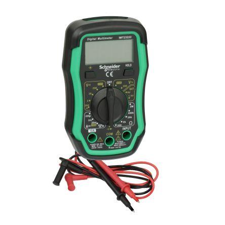 Multimetr Thorsman Digitální, typ displeje: LCD 600 V ac, číslo modelu: IMT23222 Schneider Electric 10 A dc