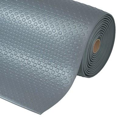 Notrax Protiúnavová rohož, Šedá Mikrobuněčný vinyl Bublina Suché, délka: 1.5 m, šířka: 910mm x 12.7 mm Bubble Sof-Tred