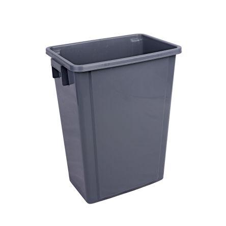 Robert Scott Nádoba na odpad, 60 Litre Recycling Waste Bin 60L, Šedá Drážka víko Polypropylen