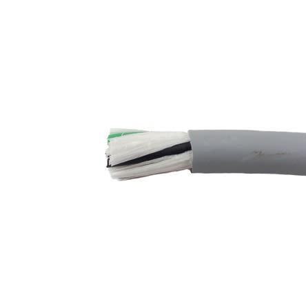 Vícežilový kabel, řada: Ecogen Ecoflex 4žilový, 600Vrms Modifikovaný polyfenylenether plášť 0.52mm² 22, vnější průměr: