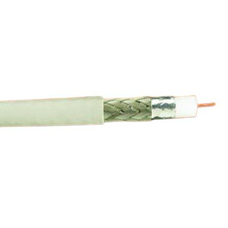 Koaxiální kabel, řada: Alpha Essentials Coaxial Cable RG58A/U, Černá Polyvinylchlorid 100 ft 50 Ω Alpha Wire Bez