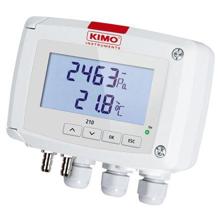 KIMO Tlakový snímač, řada: CP212 Diferenciální -1000 Pa Šroub 1000 Pa pro Neutrální plyn, Vzduch, výstup: Analogové IP65