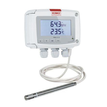 Vlhkoměr, číslo modelu: TH210 TH210-BODP150-R KIMO, 80 °C ±1.5 %RH, rozsah vlhkosti: 100 %RH