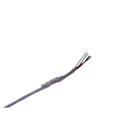 MICROWIRES Napájecí kabel, řada: TAU 4žilový 50 m Perfluoroalkoxy plášť, Bílá, vnější průměr: 2.07 mm OD, 600V 200 °C