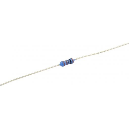 Yageo MF0207F18KH MF0207FTE52-18K metalizovaný rezistor 18 kΩ axiální 0207 0.6 W 1 % 1 ks