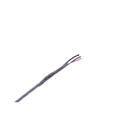 MICROWIRES Napájecí kabel, řada: TAU 3žilový 50 m Perfluoroalkoxy plášť, Bílá, vnější průměr: 2.14 mm OD, 600V 200 °C
