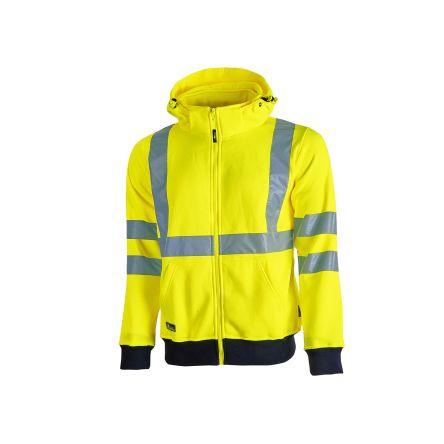 Svetr Unisex, SC: M, Žlutá, 100% polyester Číslo UPower, řada: MELODY EN ISO 20471, EN 14058, CE EN ISO 13688