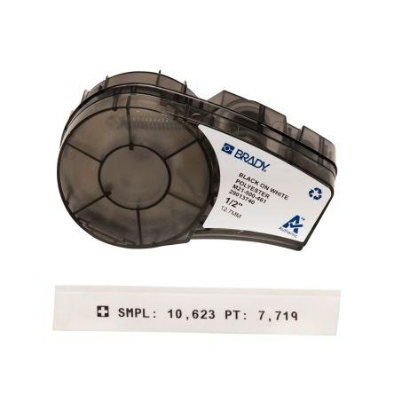 Páska do tiskárny štítků barva tisku Černá Černá, Bílá Vrstvené pro různé modely tiskáren BMP21 LAB Brady 6.4 m 12.7 mm