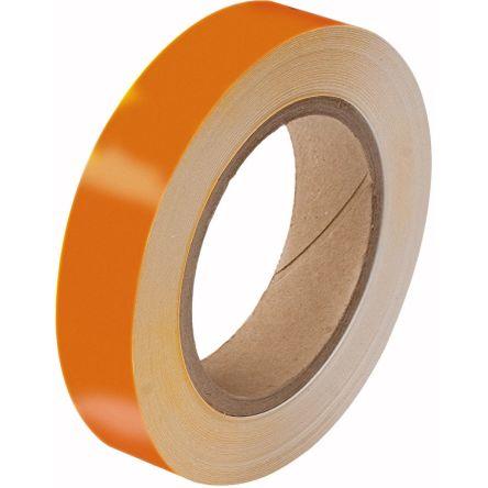 Páska na značení potrubí Oranžová, Polyester 25mm x 33 m Brady