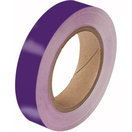 Páska na značení potrubí Purpurová, Polyester 25mm x 33 m Brady