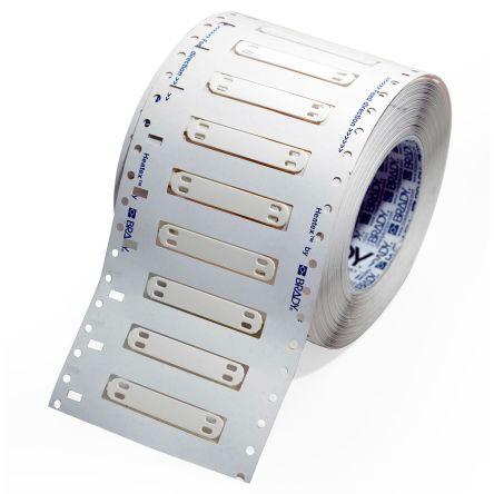 Kabelové štítky, řada: Heatex Stahovací páska barva Bílá 10 mm x 60mm Tisknutelný Brady Bílá 620328
