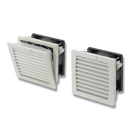 nVent SCHROFF Ventilátorový filtr, řada: EF 44 m³/h 230V ac AC IP54 125 mm 125 mm