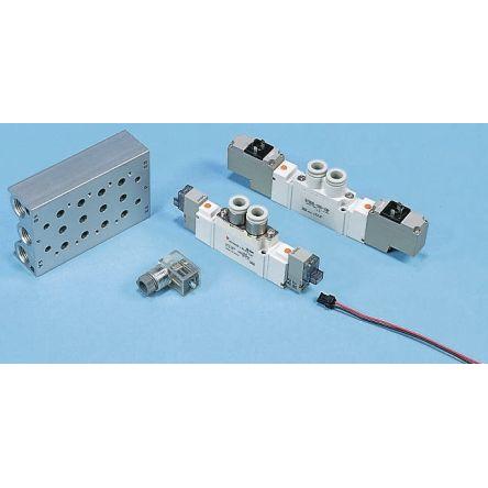 Pneumatický solenoidový ventil 5/2, řada: SY5000 G Solenoid, max. průtok: 863.7NL/min SMC 24V dc