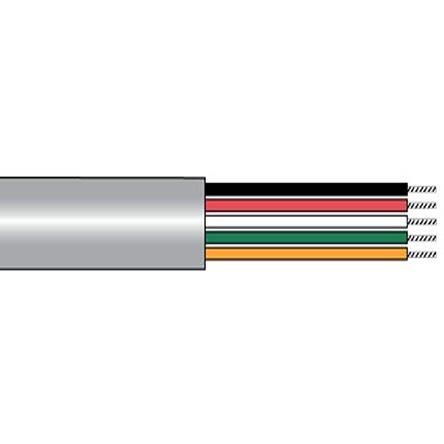 Ovládací kabel, řada: Alpha Essentials Communication & Control 4žilový, 300Vrms Polyvinylchlorid plášť 0.34mm² 22 AWG,