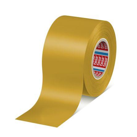 Izolační páska elektro, název: 4163, Žlutá Polyvinylchlorid 7000 V 50mm x, délka: 33 m tloušťka 130 μm Tesa