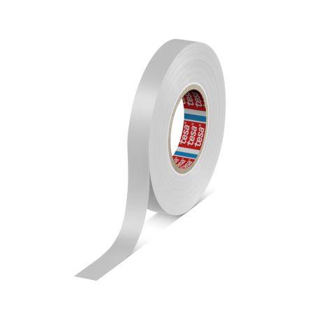 Izolační páska elektro, název: 4163, Bílá Polyvinylchlorid 7000 V 12mm x, délka: 33 m tloušťka 130 μm Tesa