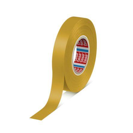 Izolační páska elektro, název: 4163, Žlutá Polyvinylchlorid 7000 V 15mm x, délka: 33 m tloušťka 130 μm Tesa