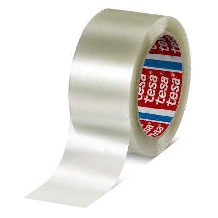 Balicí páska 60412, Průhledné 60412-00003-00 pomocný materiál: Polybutylentereftalát, délka: 66 m Tesa 75mm