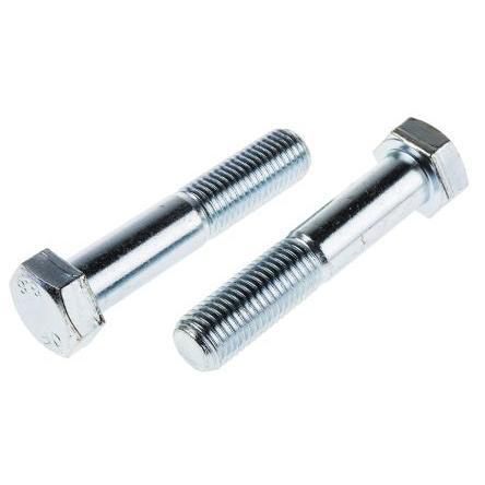 RS PRO Šroub s vnitřním šestihranem, Leskle pozinkovaný, Ocel, M20, délka: 100 mm