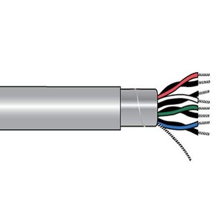 Ovládací kabel, řada: Alpha Essentials Communication & Control 8žilový, 300Vrms Polyvinylchlorid plášť 0.34mm² 22 AWG,