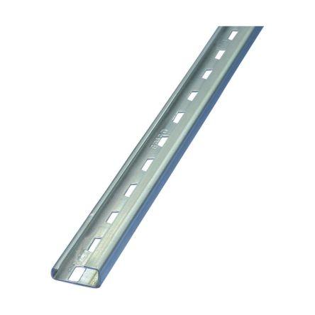 nVent ERIFLEX Lišta DIN Ocel Perforovaný, délka: 2000 mm, šířka: 15mm, výška: 32 mm