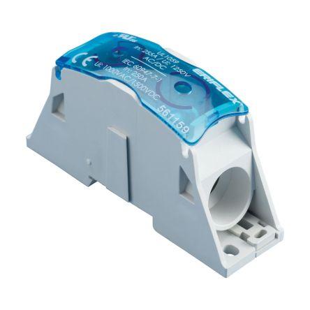 nVent ERIFLEX Svorkovnice, řada: SB 120mm² Šedá, počet cest: 1 400A, 1250V Klecová svorka