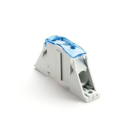 nVent ERIFLEX Svorkovnice, řada: SB 16mm², Lišta DIN, Šroubová svorka Šedá, počet cest: 1 100A, 10AWG, 6 AWG Klecová