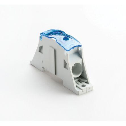 nVent ERIFLEX Svorkovnice, řada: SB 1AWG, Lišta DIN, Šroubová svorka Šedá, počet cest: 1 180A, 10AWG, 6 AWG, 1250V