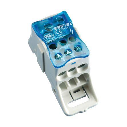 nVent ERIFLEX Distribuční blok, počet cest: 1, 1kV 125A Modrá