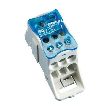 nVent ERIFLEX Distribuční blok, počet cest: 1, 1kV 160A Modrá