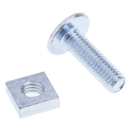 RS PRO Šroub na střešní krytiny, Lesklý zinek, Ocel, délka: 20 mm